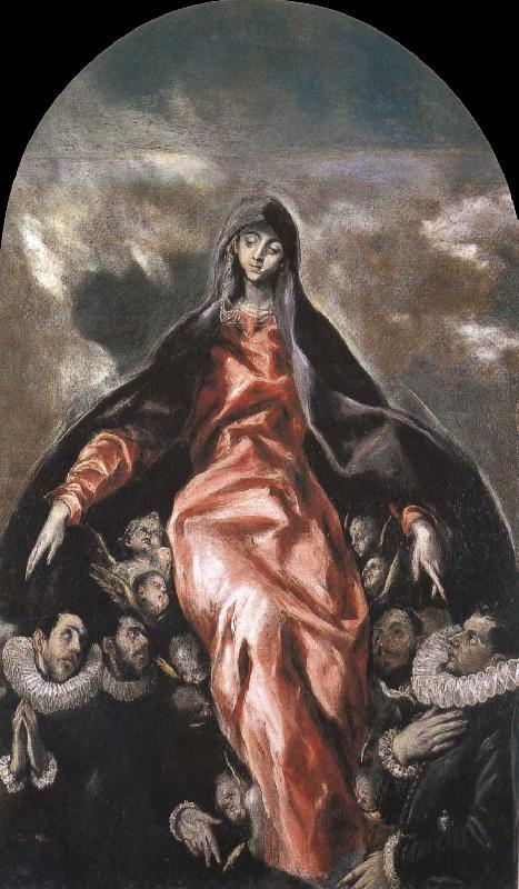 El Greco The Madonna of Chrity France oil painting art